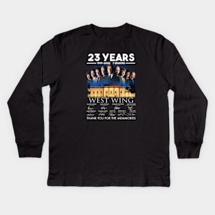 22 years 1999 2021 7 seasons thank you for the memories signatures Kids Long Sleeve T-Shirt